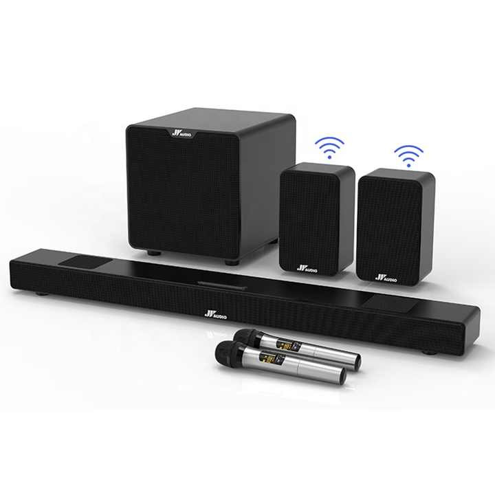 5.1CH Home Cinema System With Soundbar, Speakers and Receiver