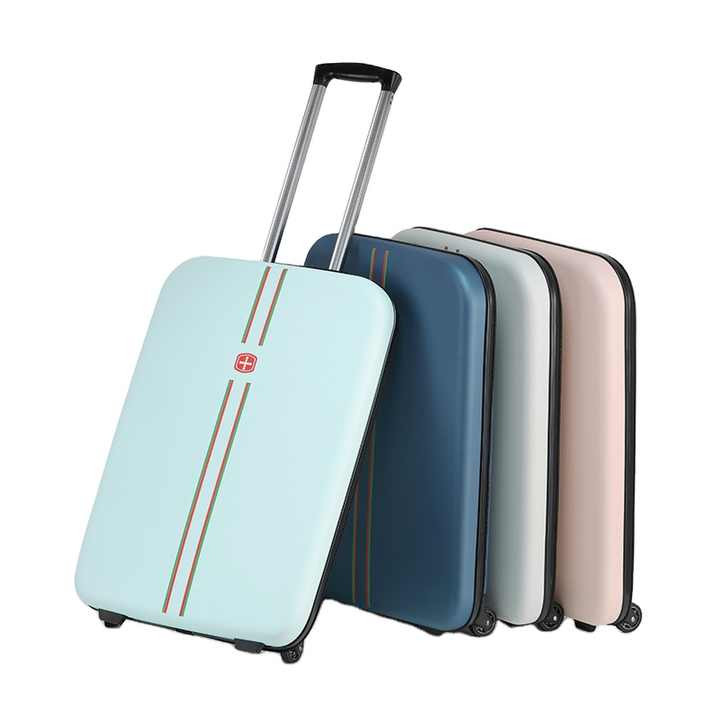 Folding Luggage Trolley With Rolling Wheels