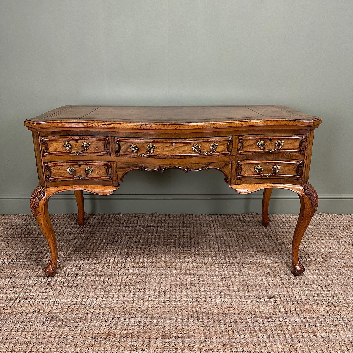 Walnut Antique Victorian Desk