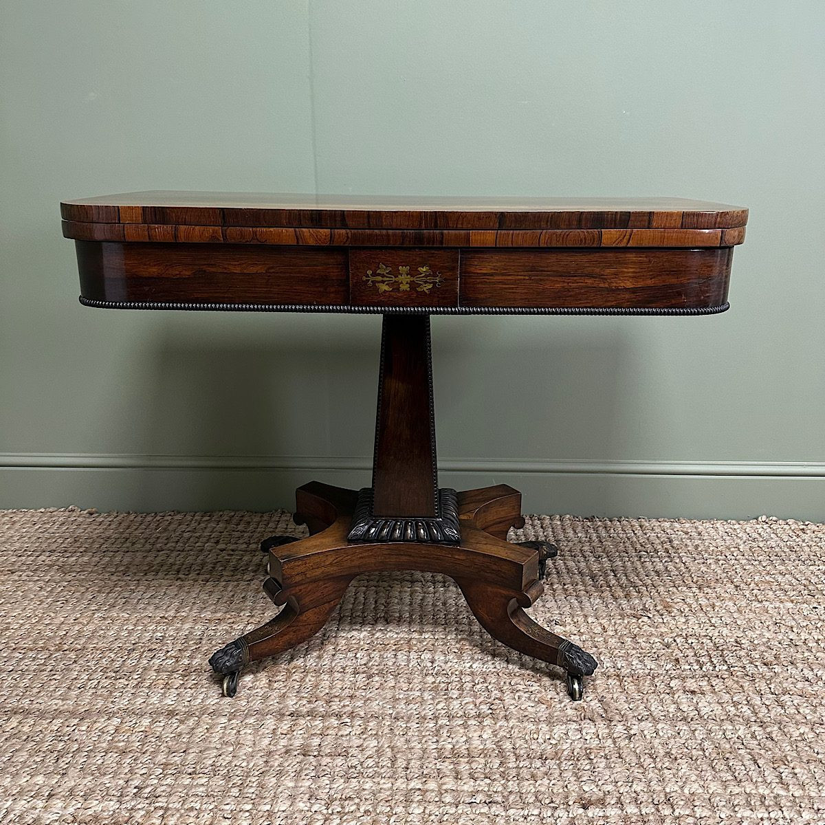 Antique Design Regency Games Table