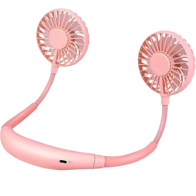 Upgrade No:1816 Hang Neck Fan Pink
