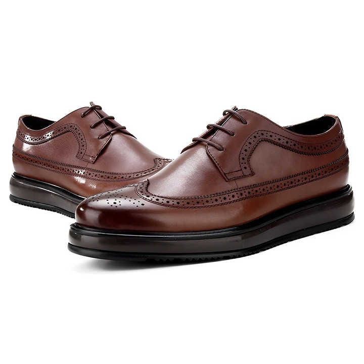 Casual Winter Leather Men Office Shoe