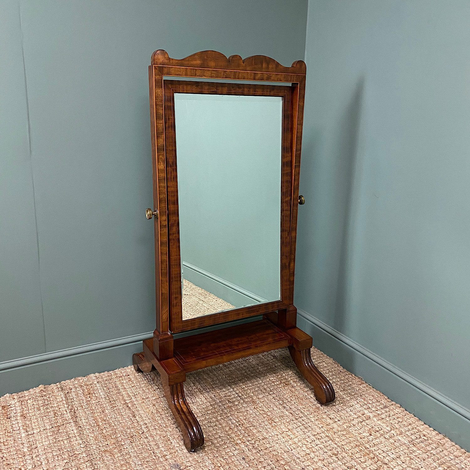 Antique Cheval Mirror