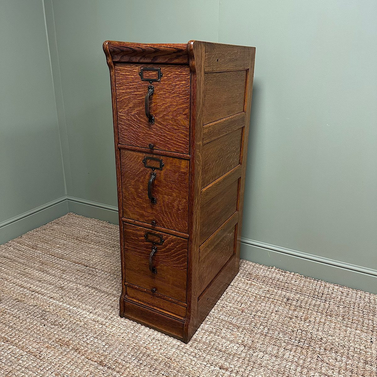 Oak Antique Filing Cabinet