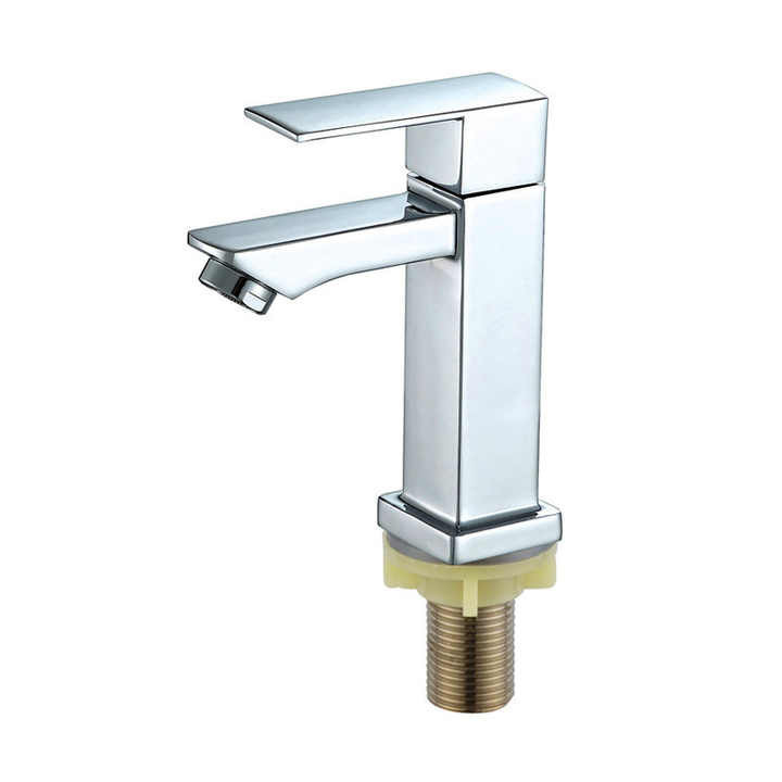 Zinc Square Wash Hand Basin Faucet