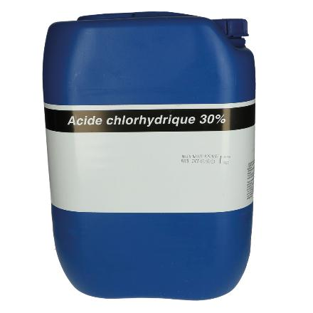 Hydrochloric acid 23 kg, 30%