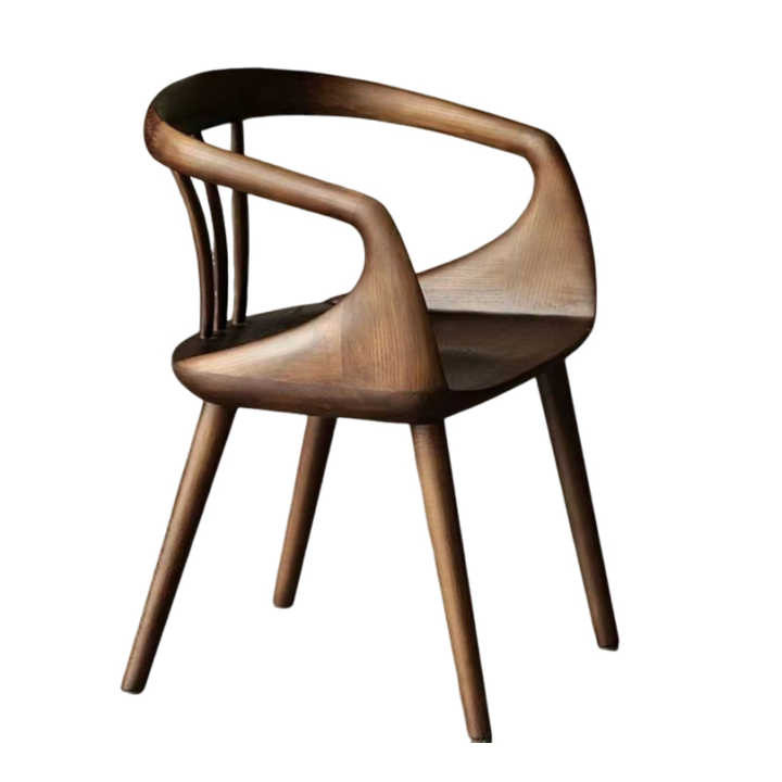 Nordic Modern Solid Wood Frame Dining chair