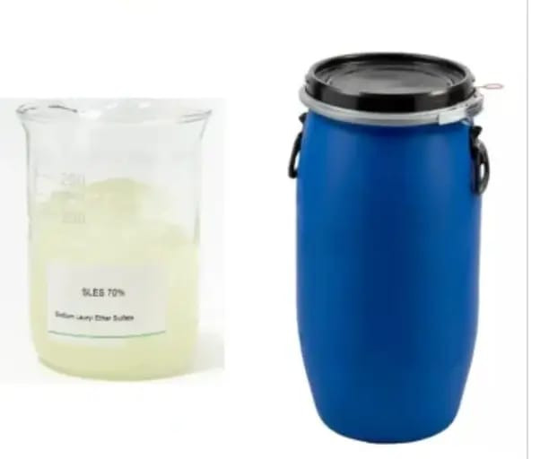 Excellent Cleaning Cosmetic Detergent Grade Sodium Lauryl Ether Sulfate SLES AES 70%