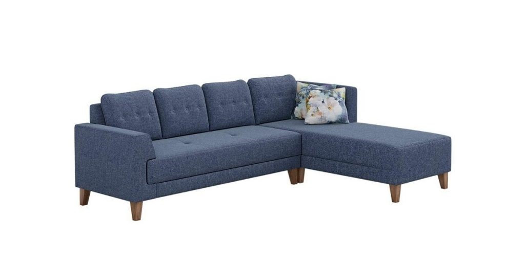 The Solimo Alen 6 Seater L Shape Fabric Sofa