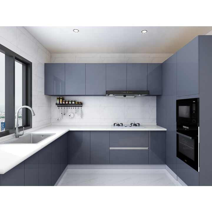European High Glossy Kitchen Cabinet