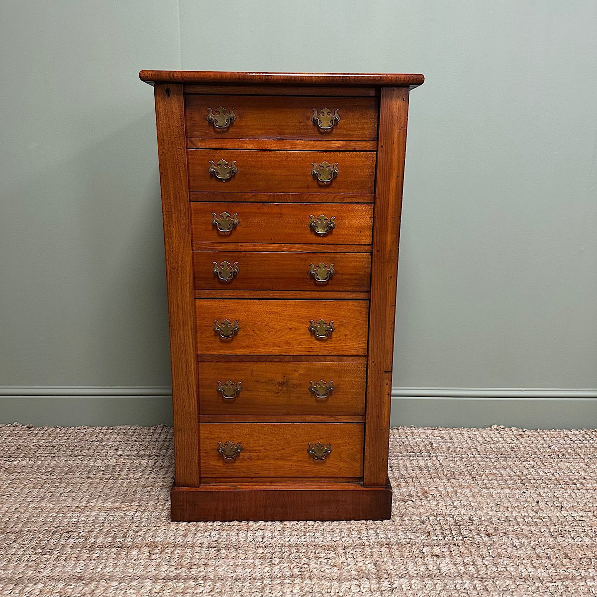 Victorian Antique Wellington Chest