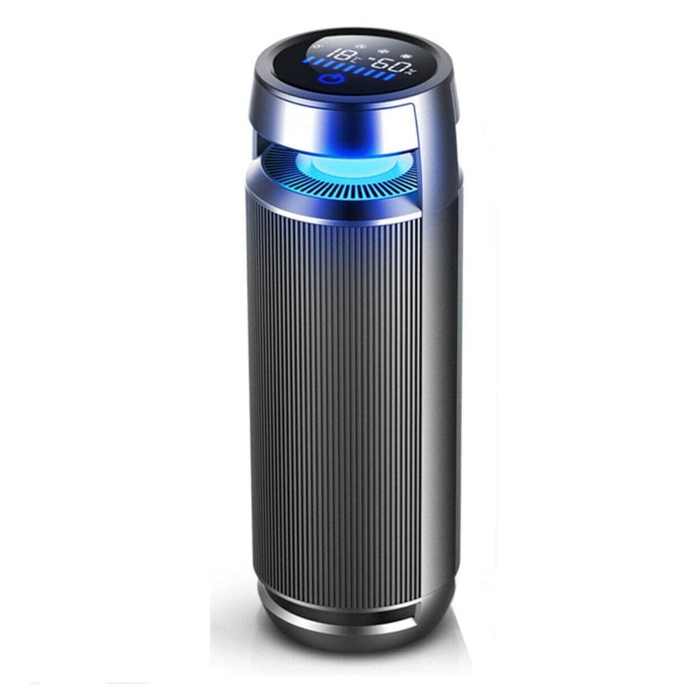 Vantro Smart Car Air Purifier with Ionizer & HEPA Digital Touch Display