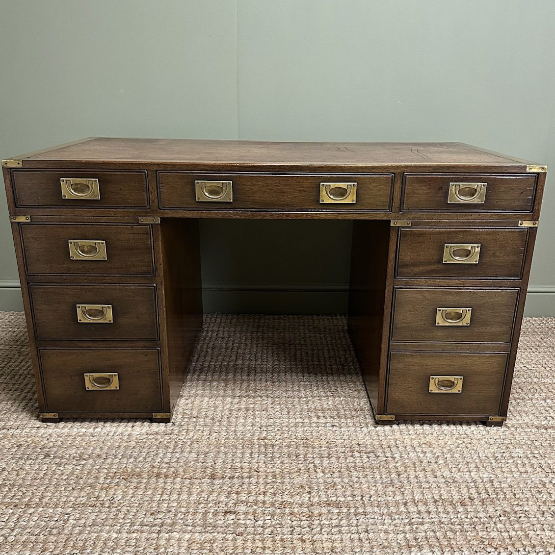 Antique Campaign Desk