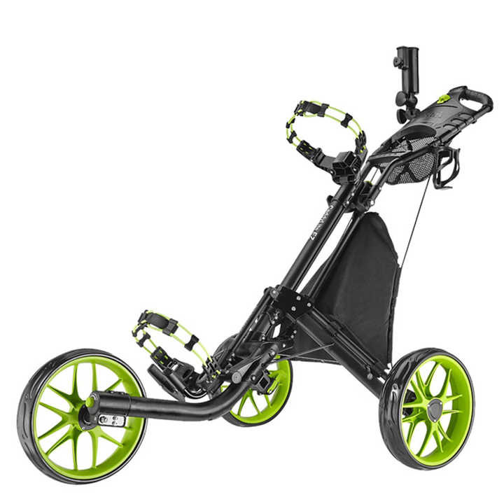 3 Wheel Golf Push Cart Golf Trolley With Foot Brake