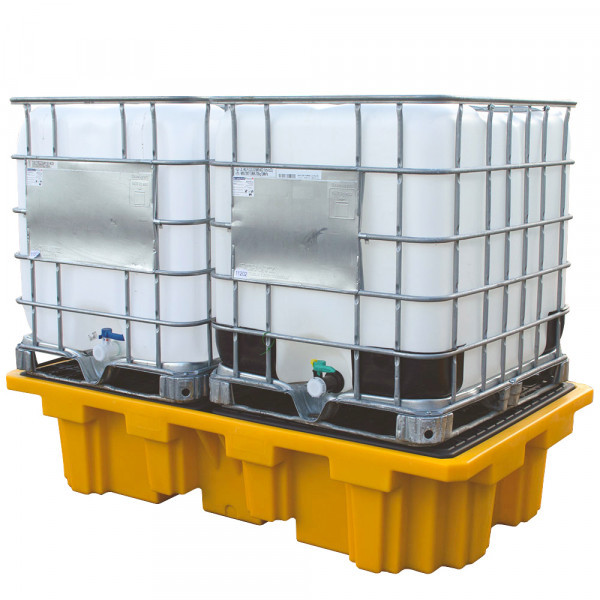 x52 1000 Litre New IBC - Black - Steel Pallet - UN Approved