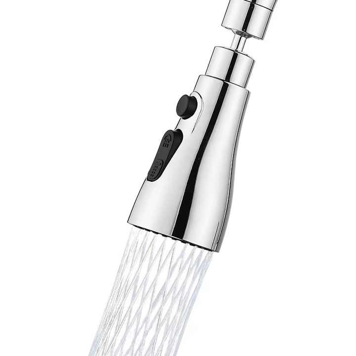 Kitchen Faucet Extender Three-Position Adjustment Strong Scraping Wash 360 ° Rotating